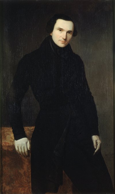 Retrato de Eugène Renduel 1798-1874, 1836 de Auguste de Chatillon