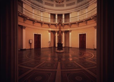 La rotonda del Palacio de Invierno, 1830s de Auguste de Montferrand