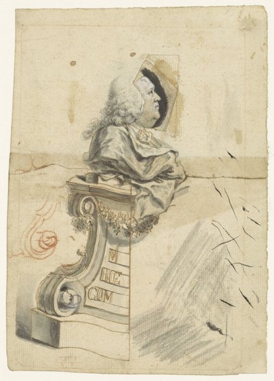 Retrato de Gerard van Swieten de Augustin Cipps