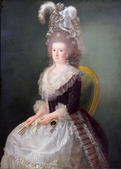 Retrato de la Marquesa de San Andrés, c.1785 de Augustin Esteve