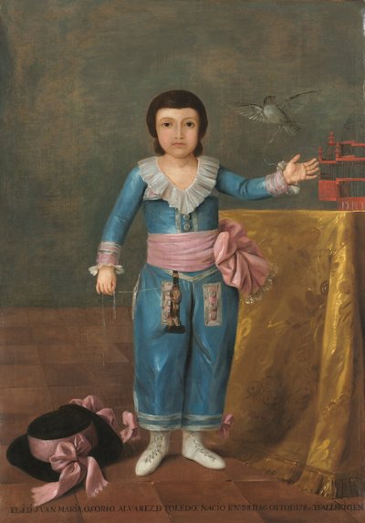 Retrato de Juan María Osorio, c.1786 (óleo sobre lienzo) de Augustin Esteve y Marques