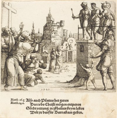Ecce Homo de Augustin Hirschvogel