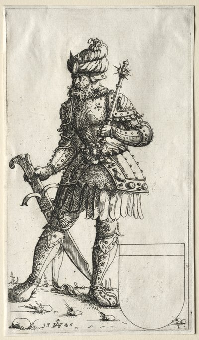 Segismundo II, Rey de Polonia de Augustin Hirschvogel