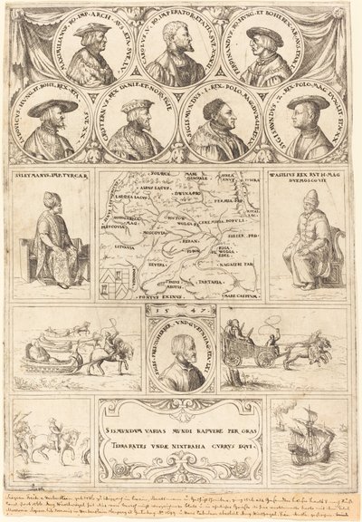 Sigismund von Herberstein de Augustin Hirschvogel