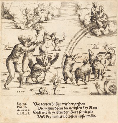 El juicio final de Augustin Hirschvogel