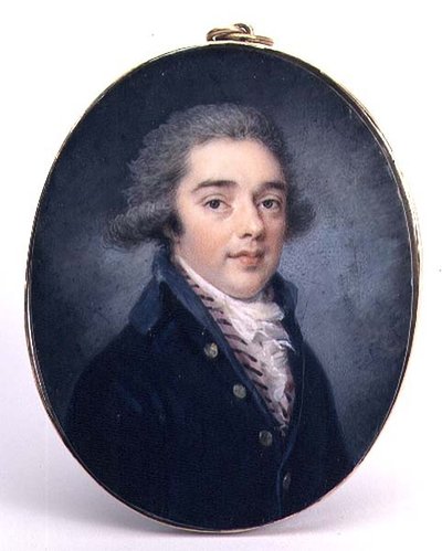 Retrato de un joven, c.1790 de Augustin Ritt