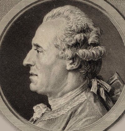 Retrato del violinista y compositor Jean Joseph Cassanéa de Mondonville de Augustin Saint Aubin de