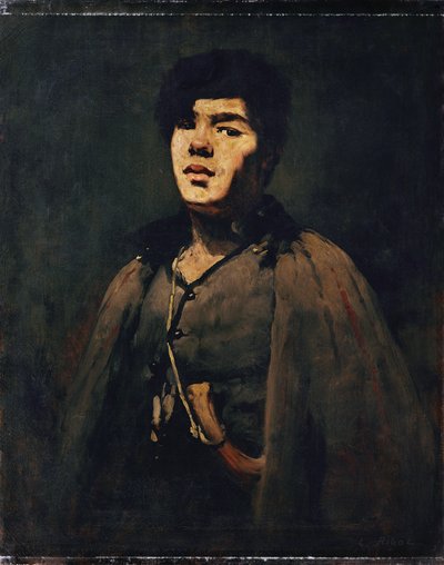 joven pastor de Augustin Théodule Ribot