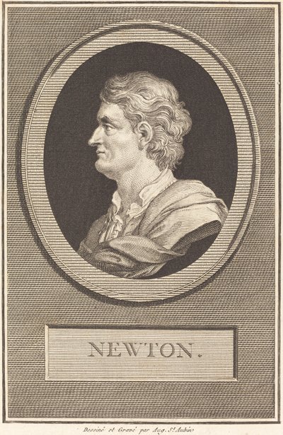 Isaac Newton de Augustin de Saint Aubin