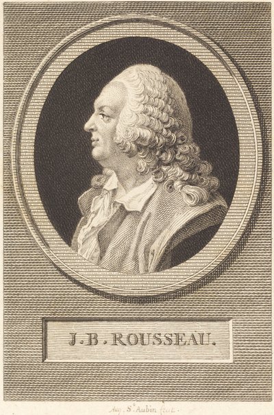 Jean-Baptiste Rousseau de Augustin de Saint Aubin