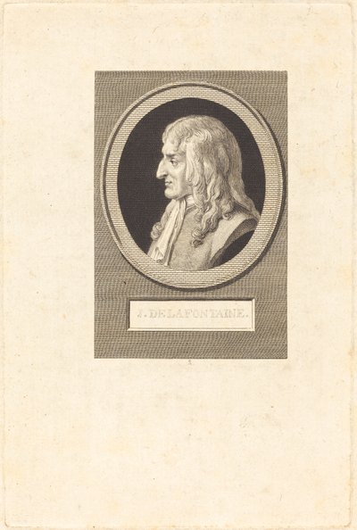 Jean de La Fontaine de Augustin de Saint Aubin