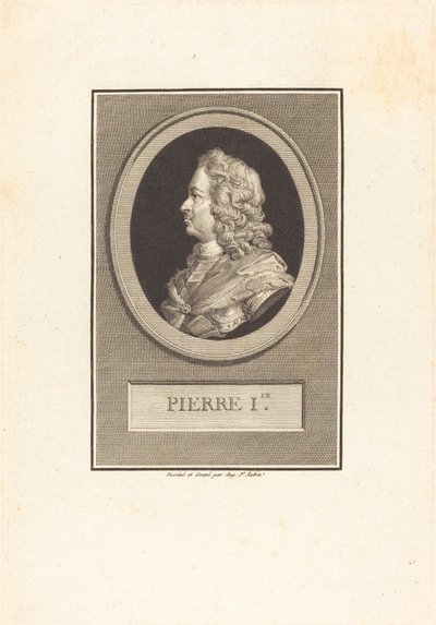 Pedro el Grande de Augustin de Saint Aubin