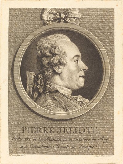 Pierre Jeliote de Augustin de Saint Aubin after Charles Nicolas Cochin II