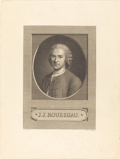 Portada: J.J. Rousseau de Augustin de Saint Aubin after Maurice Quentin
