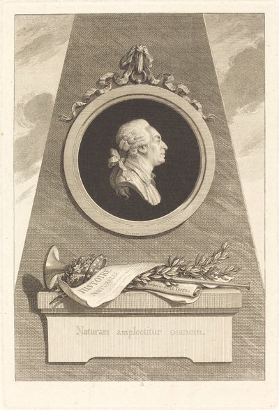 Conde de Buffon de Augustin de Saint Aubin after Piat Joseph Sauvage