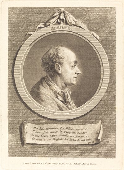 Salomon Gessner de Augustin de Saint Aubin after Vivant Denon