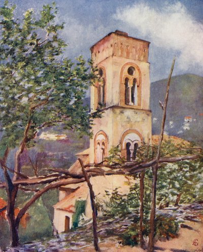 Catedral de Ravello (litografía en color) de Augustine Fitzgerald