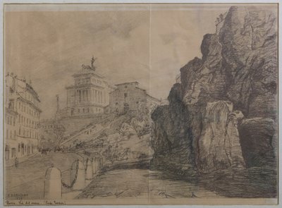 Paisaje de Roma de Augusto Baracchi