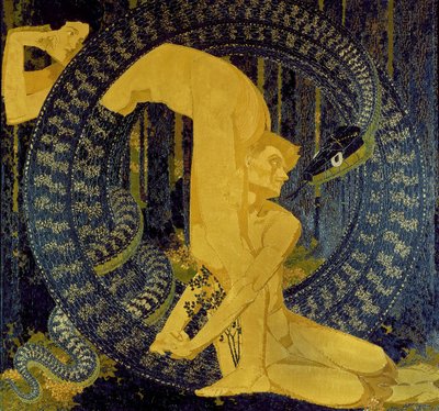 Adán y Eva de Augusto Giacometti