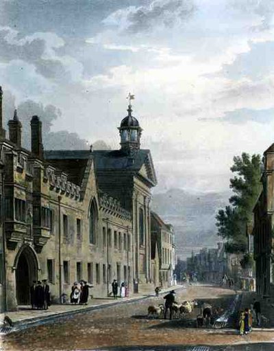 Exterior del Pembroke College, Cambridge, de 