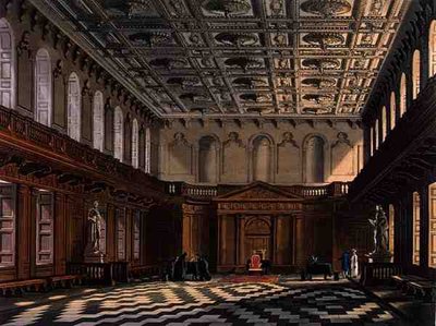Interior de la Casa del Senado, Cambridge, de 