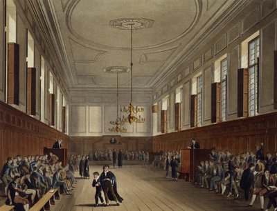 Sala de la escuela de Eton, de 