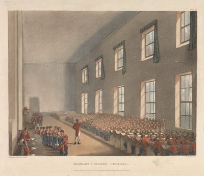 Colegio Militar, Chelsea de Augustus Charles Pugin
