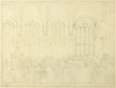 Estudio para el Court Chancery, Lincoln
