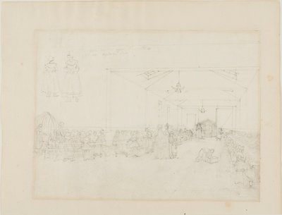 Estudio para Comedor, Asilo de Augustus Charles Pugin