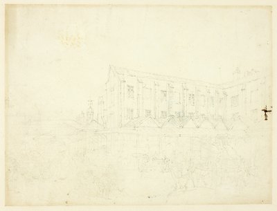 Estudio para Leaden Hall Market, de Microcosm of London de Augustus Charles Pugin
