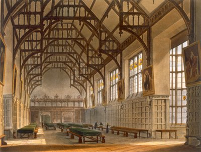 El Salón del Trinity College, Cambridge, de 