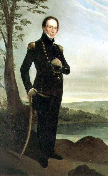 Retrato del Capitán John Piper (1773-1851), c.1826 de Augustus Earle