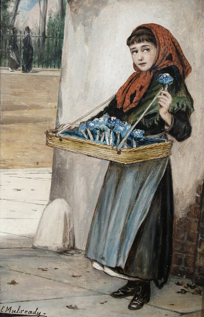 Un ojo a un comprador esperado de Augustus Edwin Mulready