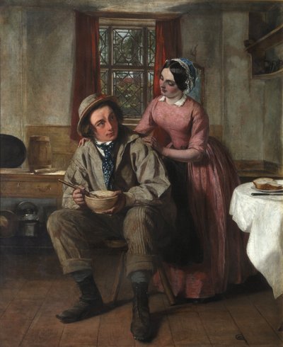 Charles Dickens en el personaje de Sir Charles Coldstream de Augustus Leopold Egg
