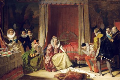 La reina Isabel descubre que ya no es joven de Augustus Leopold Egg