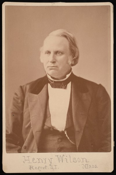 Retrato de Henry Wilson 1812-1875 de Augustus Marshall