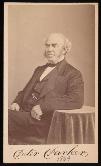 Retrato de Peter Parker 1804-1888, 1869 de Augustus Marshall