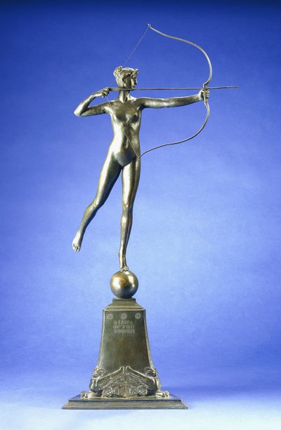 Diana de la Torre, una figura de bronce, 1899 de Augustus Saint Gaudens