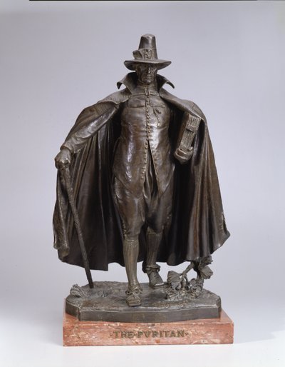 El puritano, fundido en 1899 de Augustus Saint Gaudens