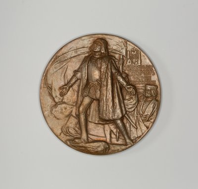 Medalla conmemorativa de la Exposición Universal Colombina de Augustus Saint Gaudens