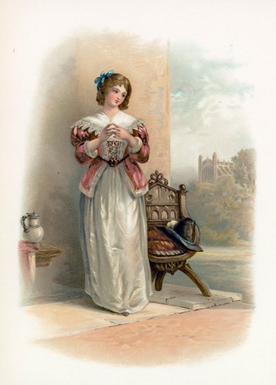 Anne Page de Las alegres comadres de Windsor de Augustus Wall Callcott