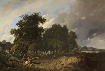 Regreso del Mercado de Augustus Wall Callcott