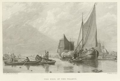 El estanque del Támesis de Augustus Wall Callcott