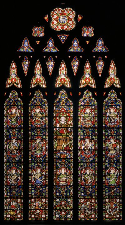 Cristo Rodeado de Ángeles, 1850 de Augustus Welby Northmore Pugin