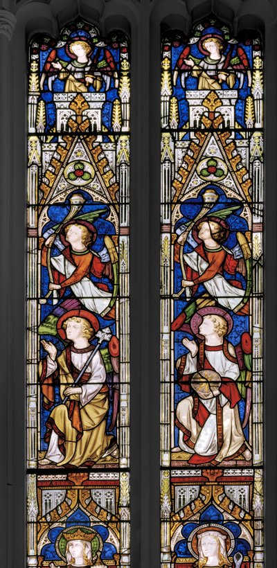 Coronación de la Virgen (detalle) de Augustus Welby Northmore Pugin