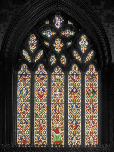 Ventana Este con Árbol de Jesé de Augustus Welby Northmore Pugin