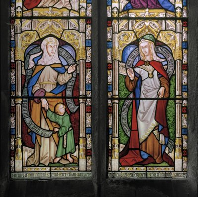 Ana con el joven Samuel y Dorcas de Augustus Welby Northmore Pugin