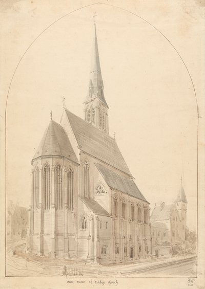 Nuestra Señora y Santo Tomás de Canterbury, Dudley: Perspectiva de Augustus Welby Northmore Pugin