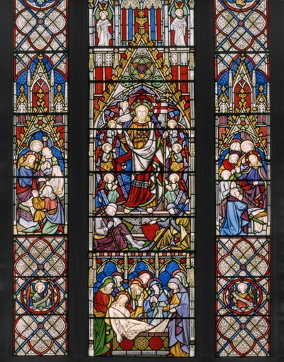 Temas de la Resurrección (detalle) de Augustus Welby Northmore Pugin