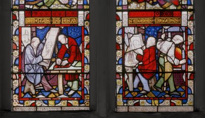 Ventana de San Lucas (detalle) de Augustus Welby Northmore Pugin